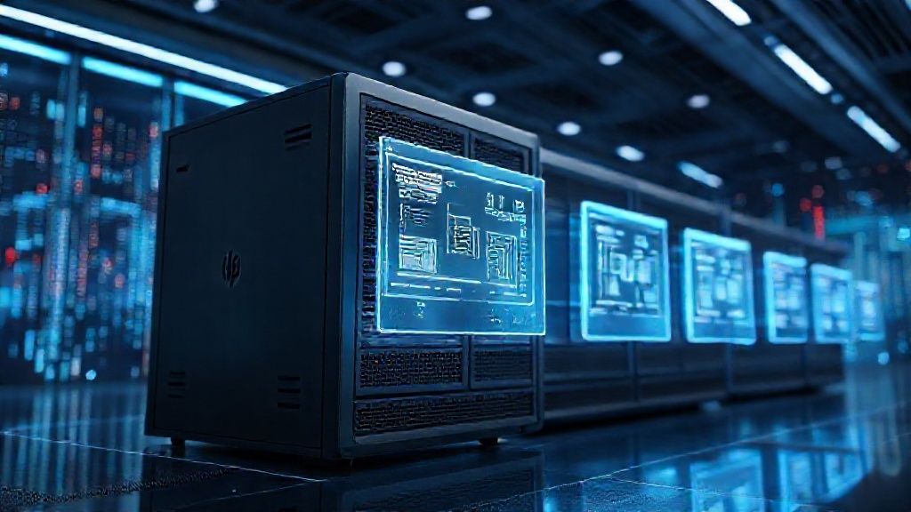 HPE DL380 G10 server running multiple virtual machines in