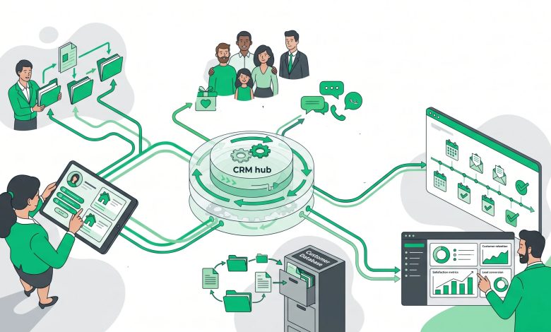 نرم افزار CRM املاک